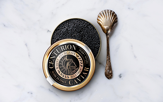Branding and Packaging Design for Premium Centurion Caviar Italy made, White Sturgeon Maximus variety by Imaginity