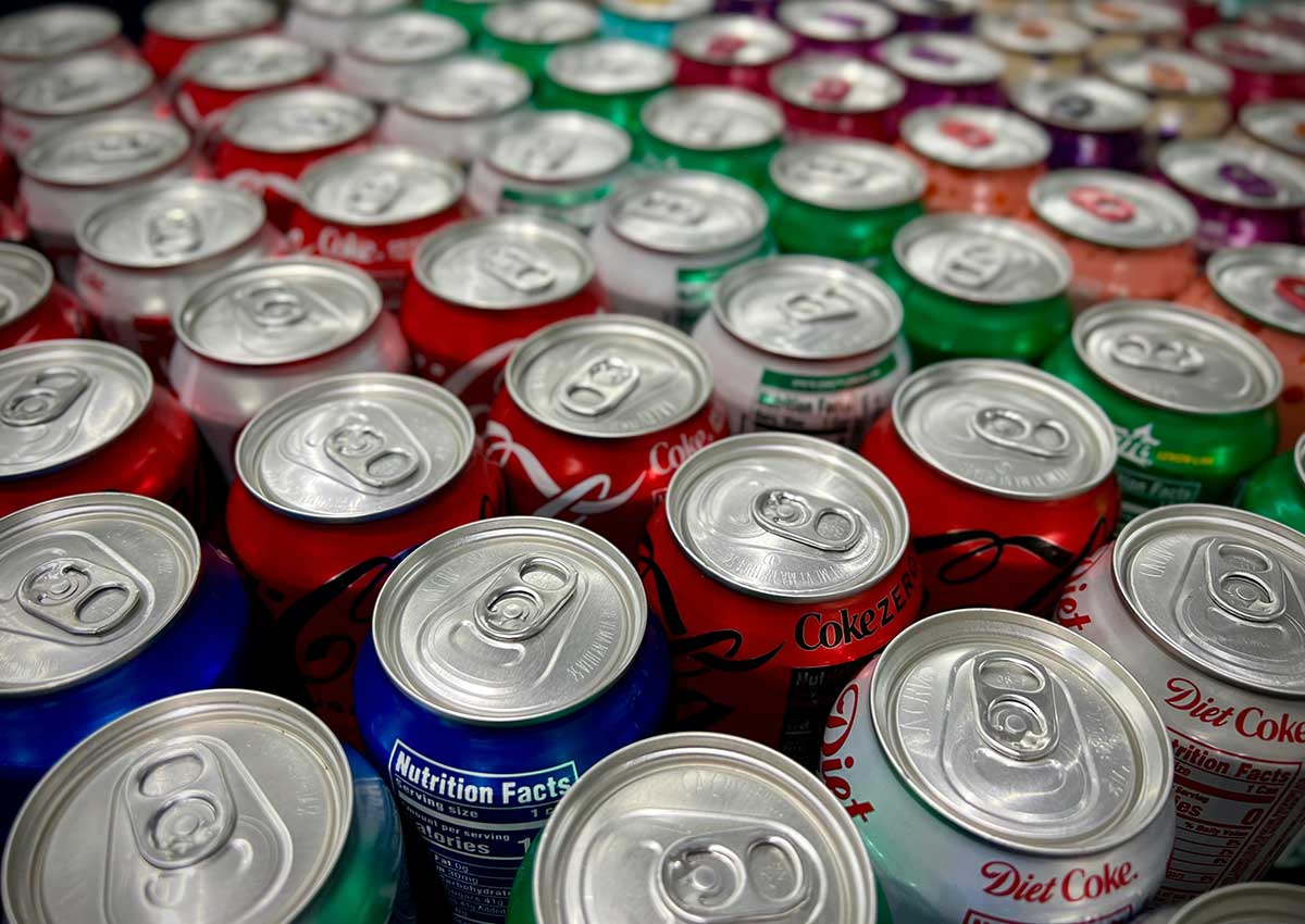 Imaginity, Global Experience, Soft Drinks, Different Brands cans