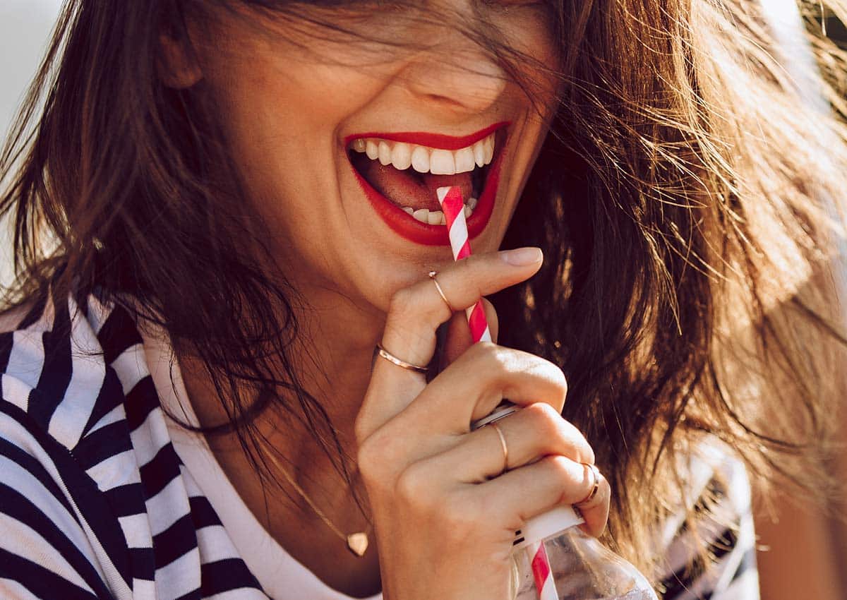 Imaginity, Global Experience, Soft Drinks, Woman drinking a soda