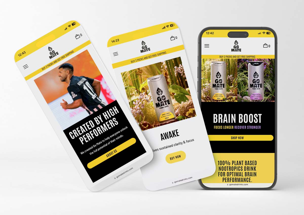 Imaginity, Go Mate, web design, web mobile, english