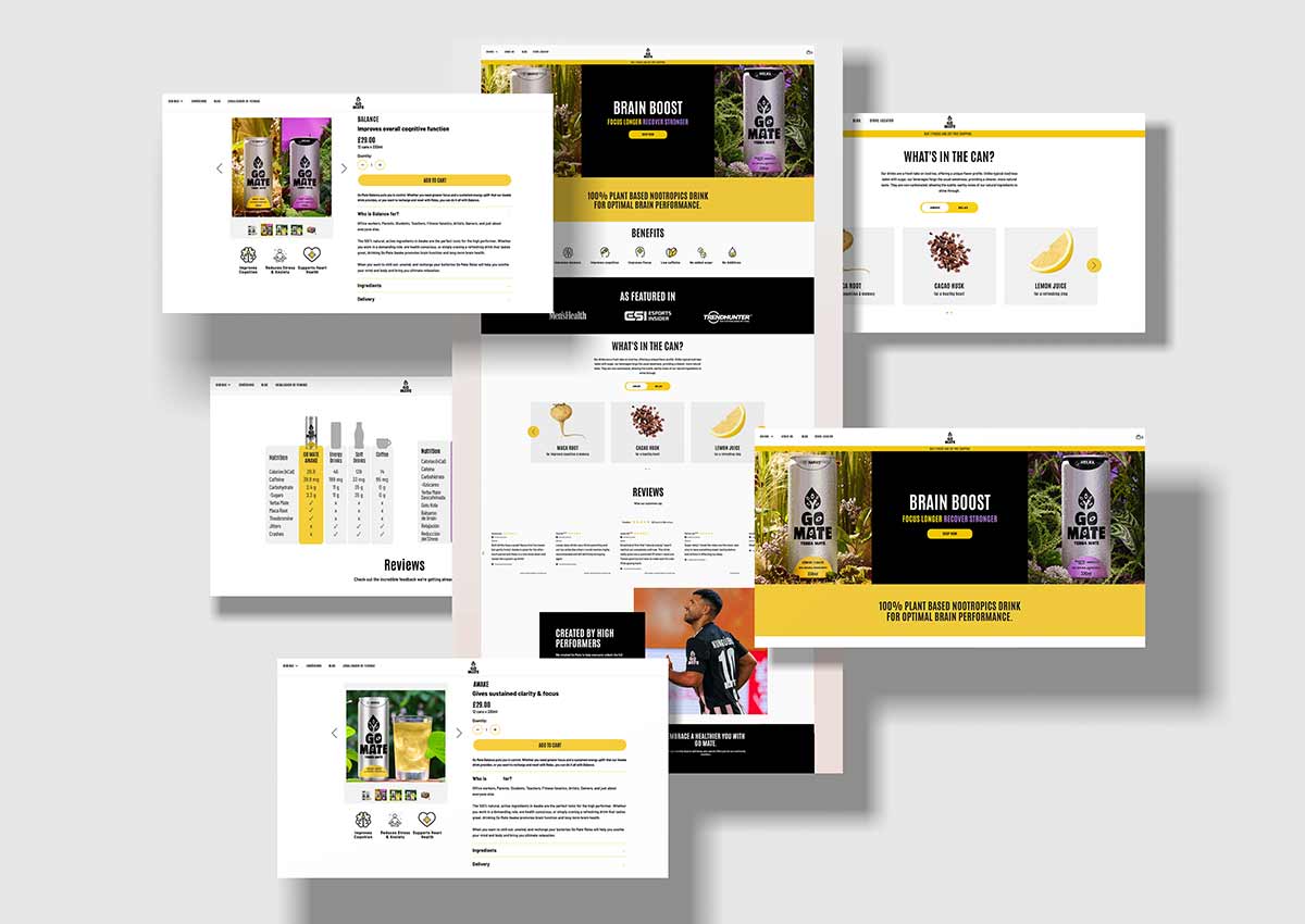 Imaginity, Gomate, web design, secreens english