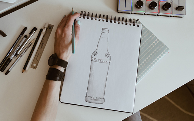Rabieta Craft Beer 24oz Bottle Design Packaging Imaginity