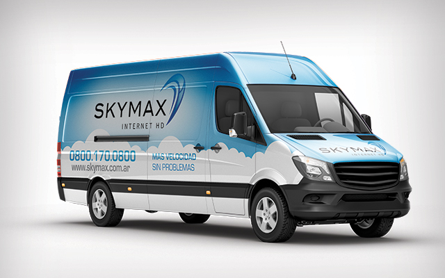 Brand Design Skymax Truck Design for vehicle graphics for Skymax, Argentina - Imaginity