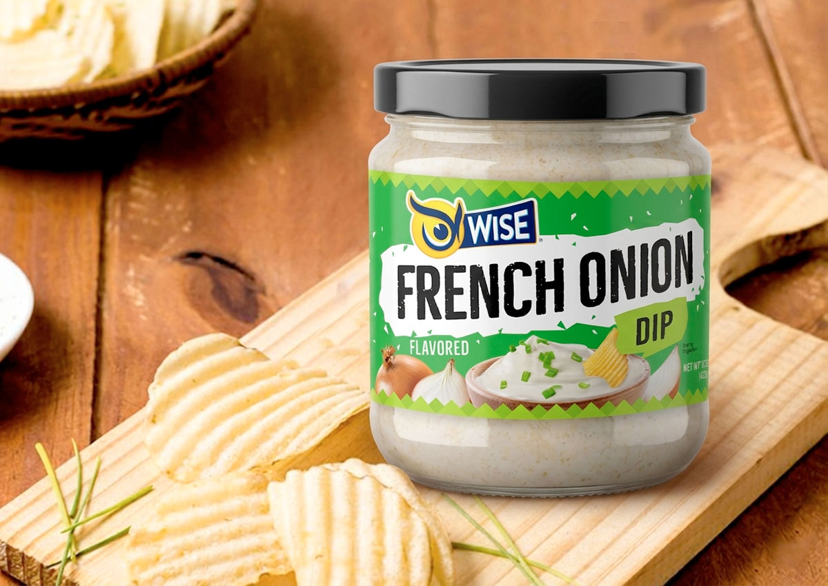 Imaginity, Wise Snacks, Salsas, French Onion Sauce, Packaging Design, Branding