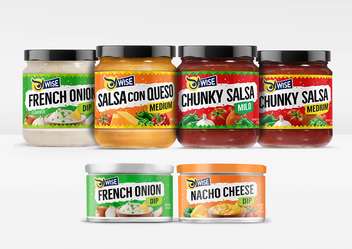 Imaginity, Wise Snacks, Salsas, Line