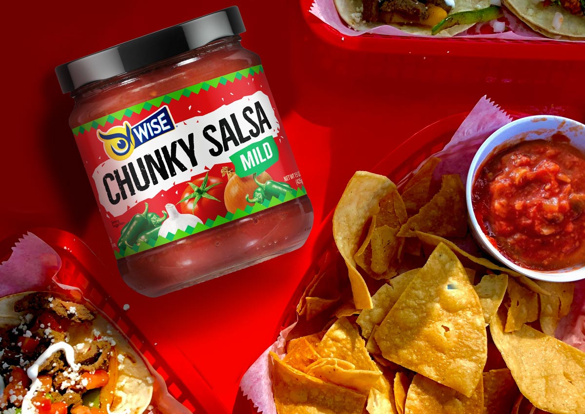 Imaginity, Wise Snacks, Chunky Salsa, Packaging Design, Food
