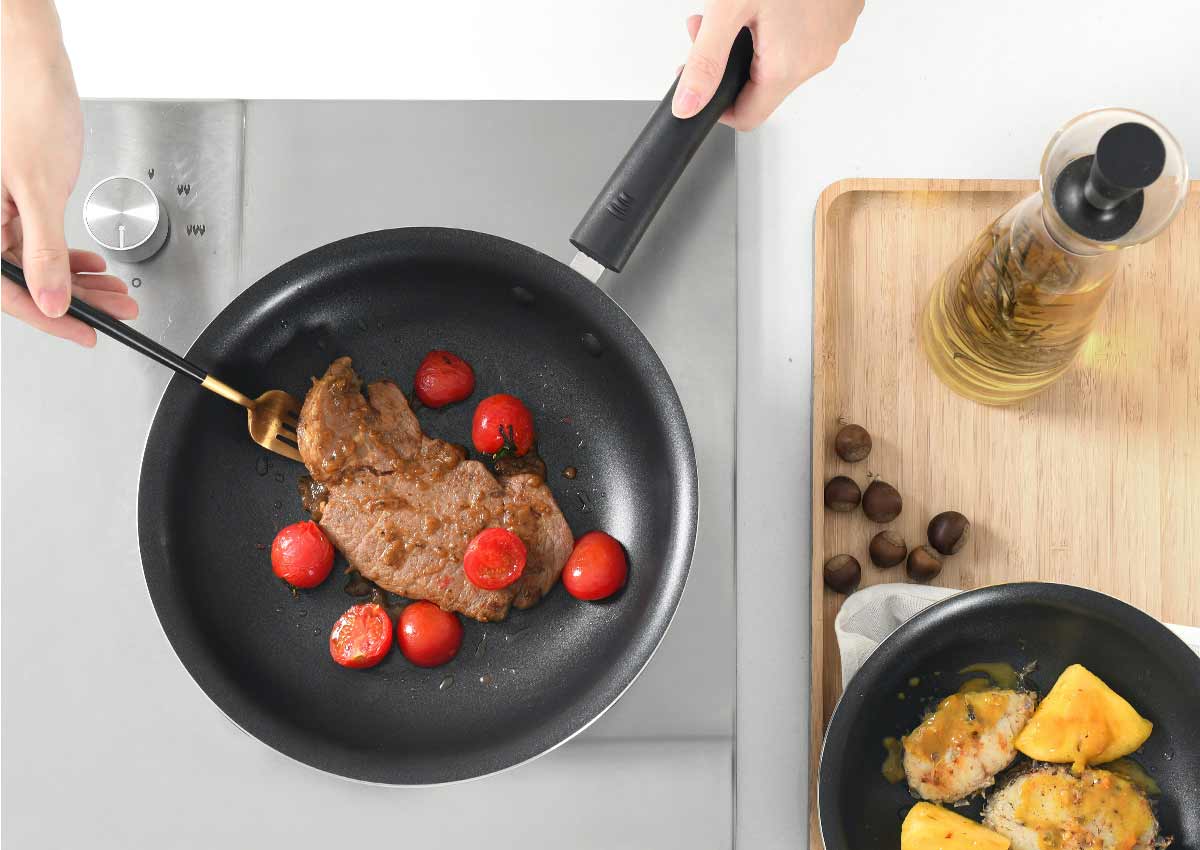 Imaginity, meat, coocking