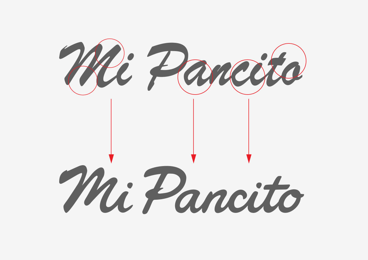Imaginity, Mi Pancito, Branding, Logo Evolution
