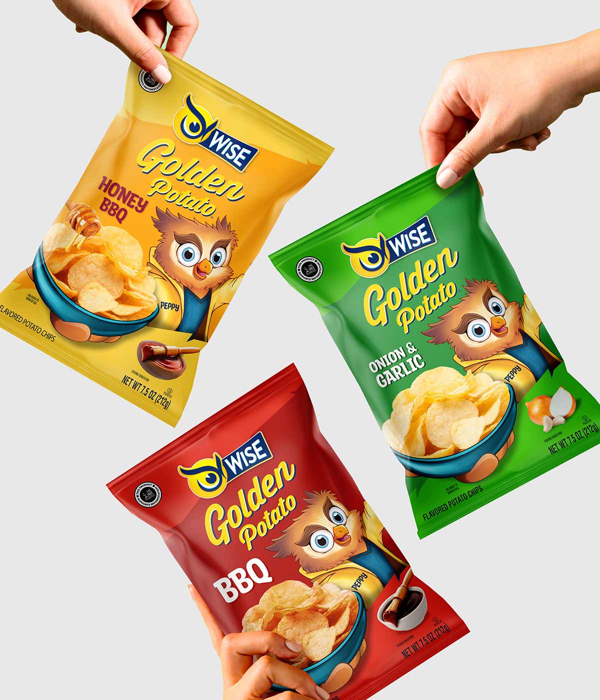 Imaginity, snacks, peppy pack, hand woman