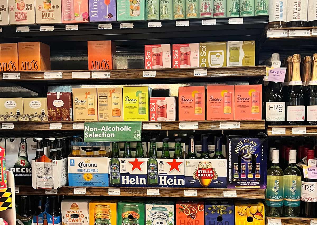Imaginity, RTD Alcoholic Packaging Design, shelves
