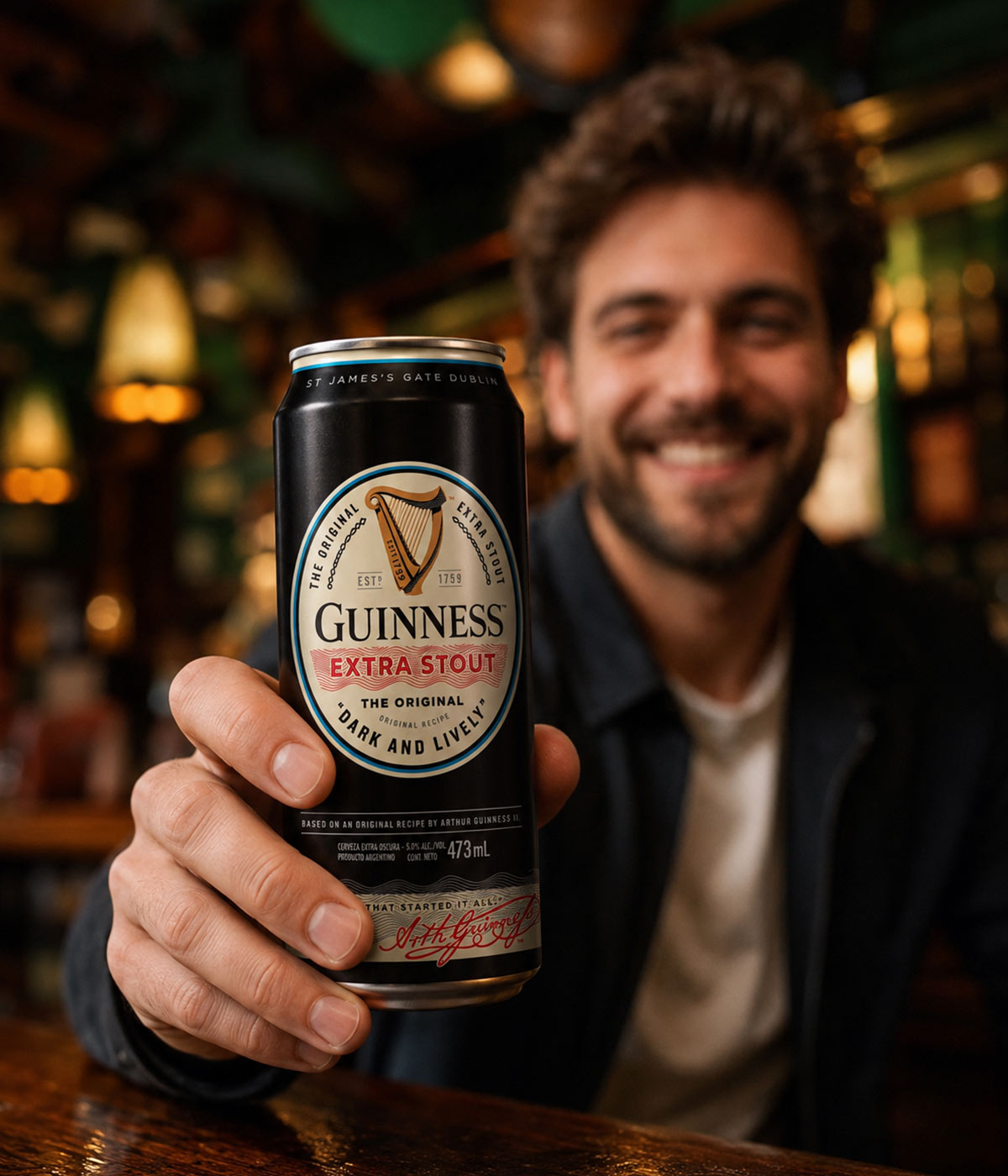 Imaginity, Guinness, Original, Implementation, Pack Design, Can, Extra Stout, The Original, Bar, Argentina