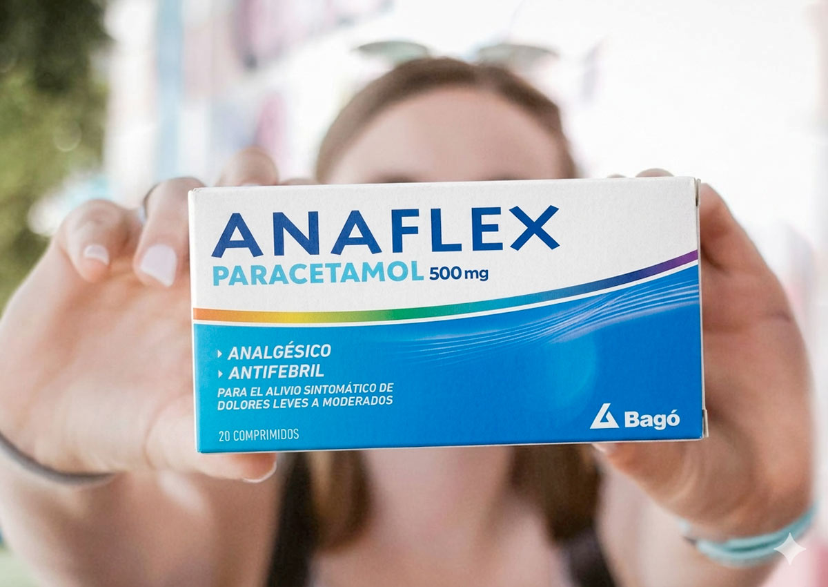Imaginity, Bago, Anaflex Paracetamol, Packaging design, Girl