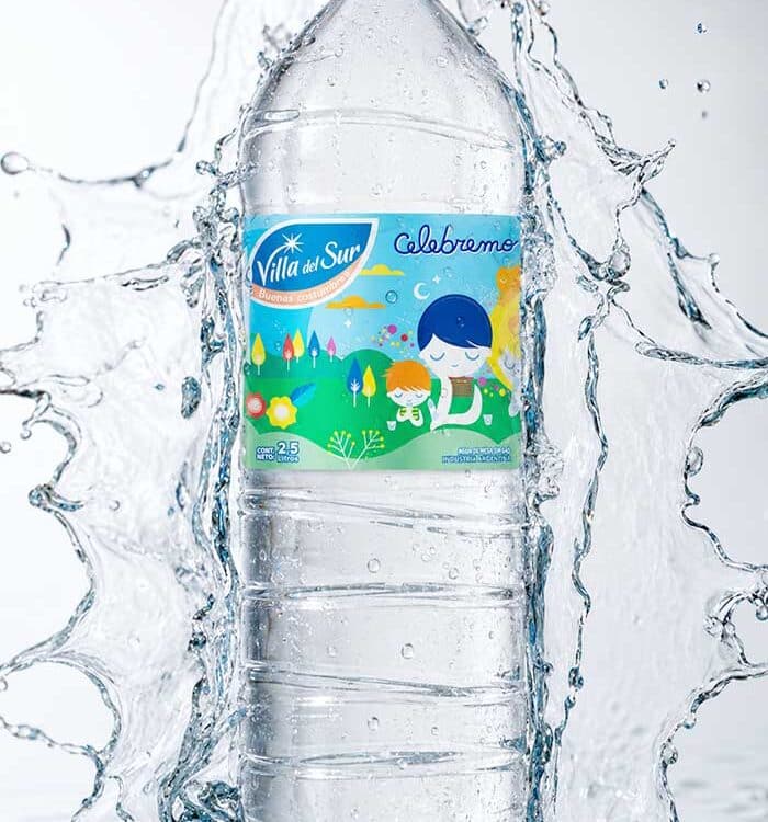 Imaginity, Danone, Villa del Sur, Mineral Water Bottle