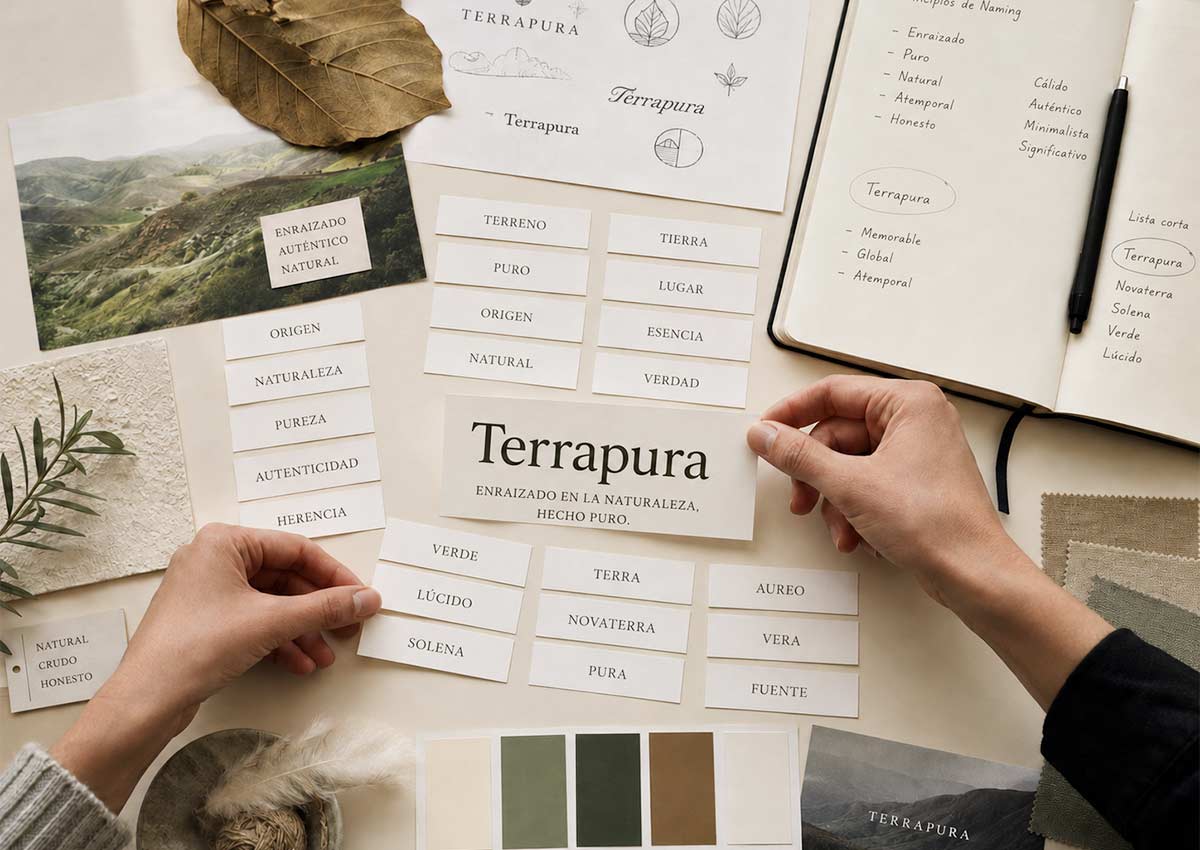 imaginity, Terrapura, naming branding packaging design, naming brainstorming