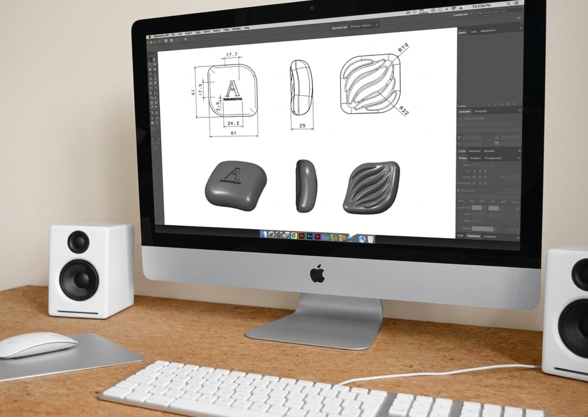 Imaginity, Adermicina, Product Design, Facial Cleansing, Dieline, 3D Modeling