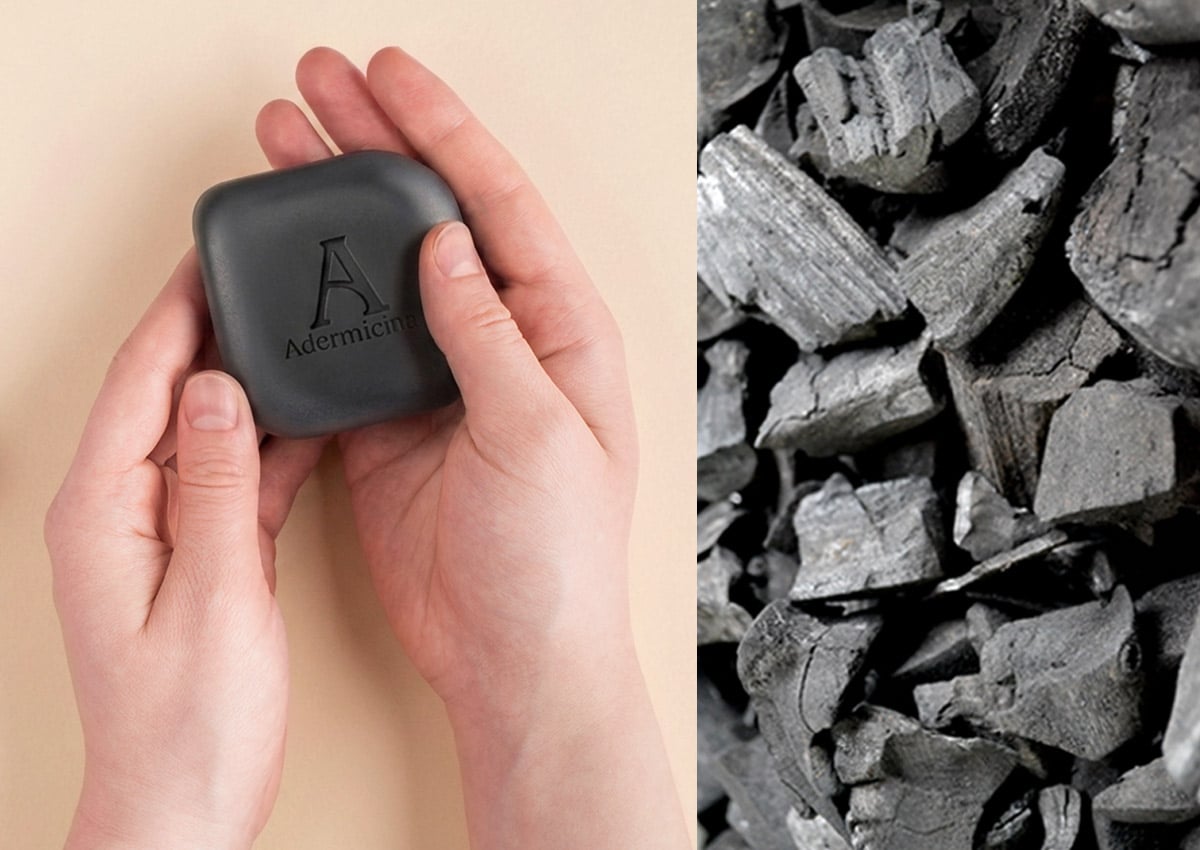 Imaginity, Adermicina, Product Design, Facial Cleansing Soap, Bar, Activated Carbon