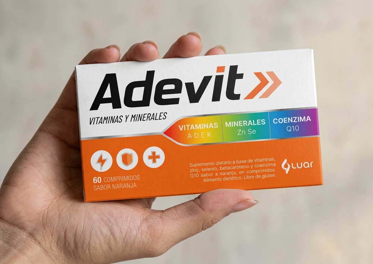 imaginity adevit, branding packaging design, packaging front