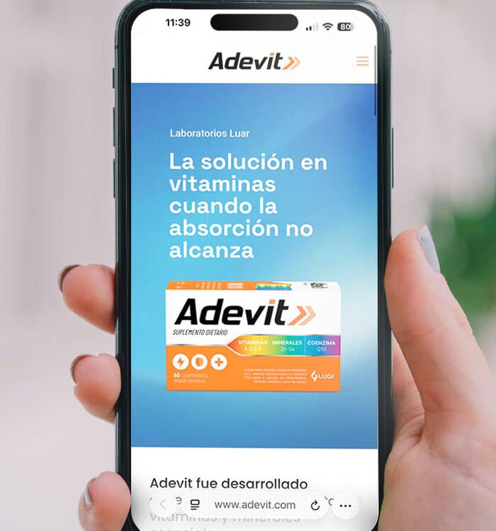 Imaginity, Adevit, Web Design