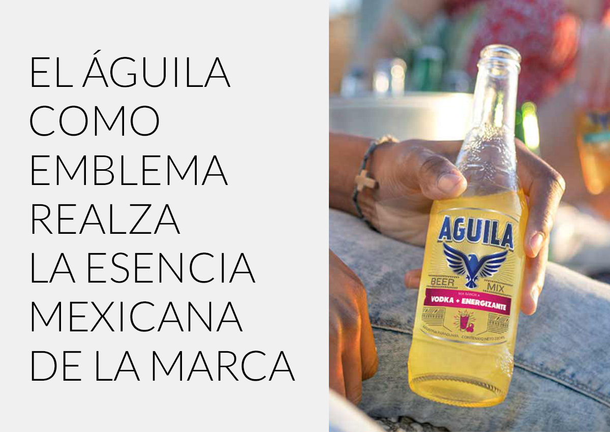 Imaginity, Águila, Beer, Packaging Design, Flavors, Mexico, Title, Español