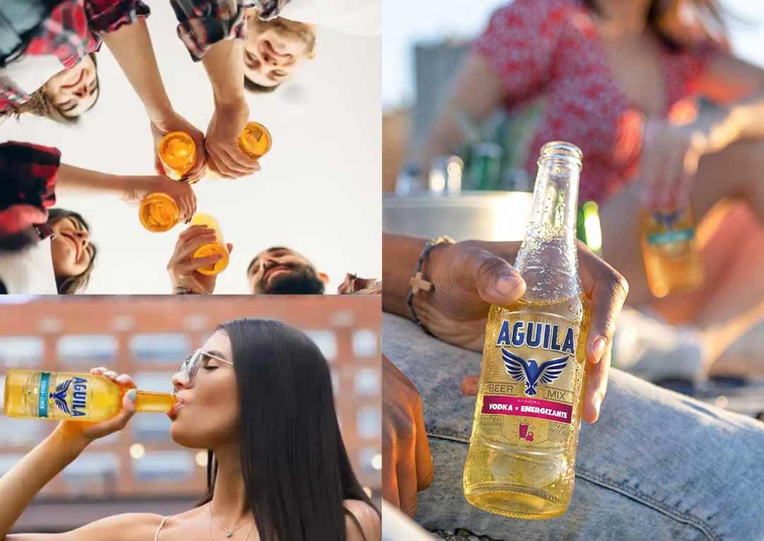 Imaginity, Aguila, Packaging Design, Branding, bottle beer moodboard
