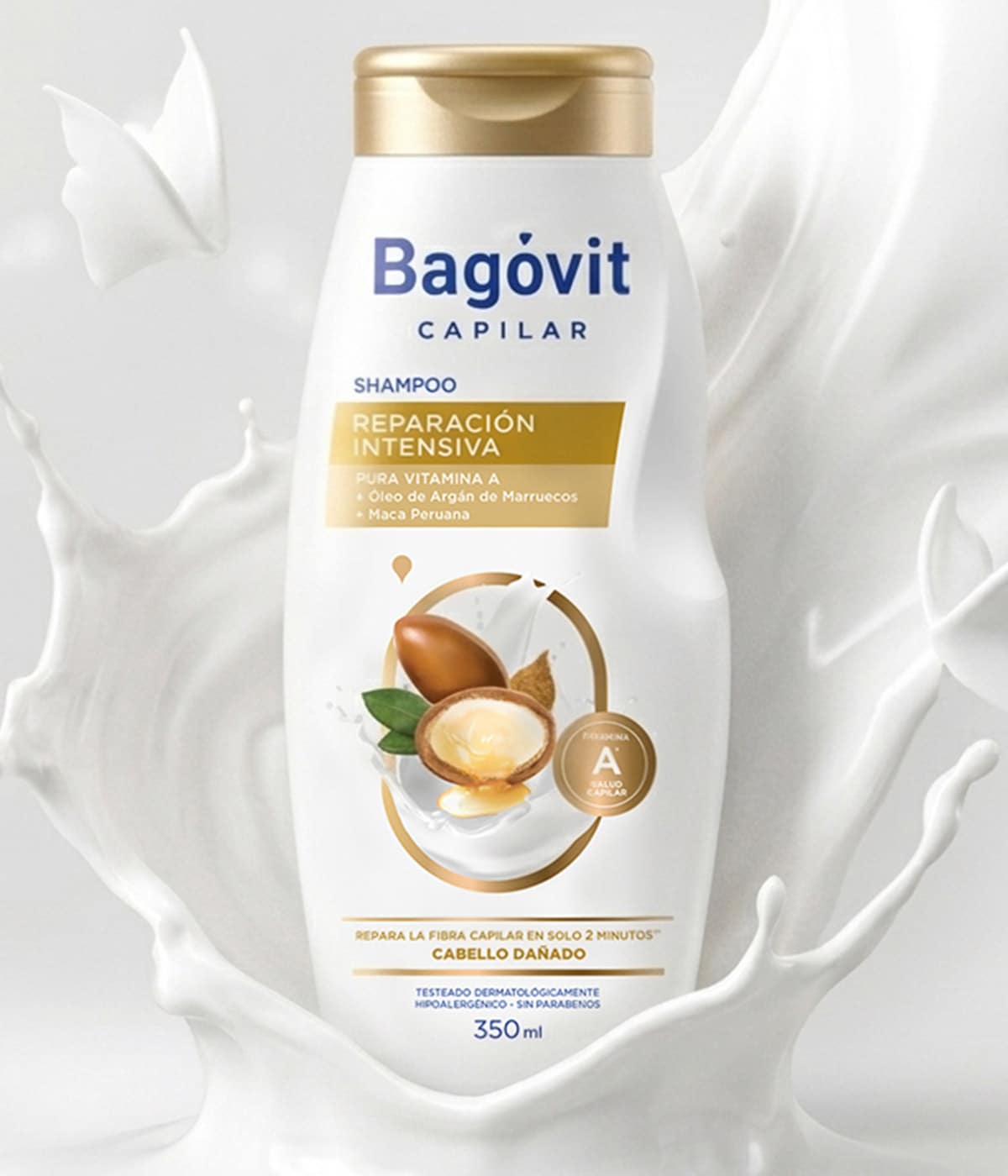 Imaginity, Bagóvit, Product Design, Shampoo, Bottle, Hair Care, Beauty