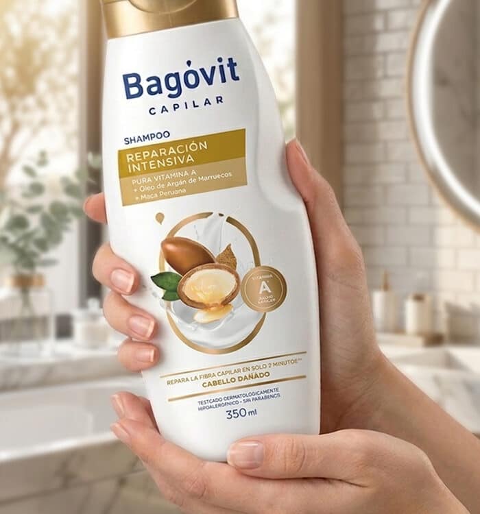 Imaginity, Bagóvit, Product Design, Shampoo Bottle, Hair Care, Capillary Line, Front