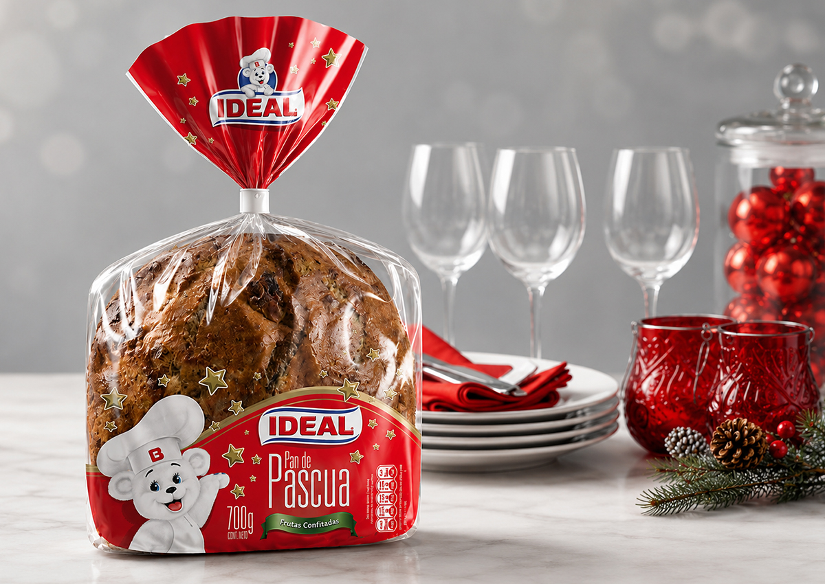 Imaginity, Bimbo, Ideal, Pan De Pascua, Packaging Design, Special Bread, Chile