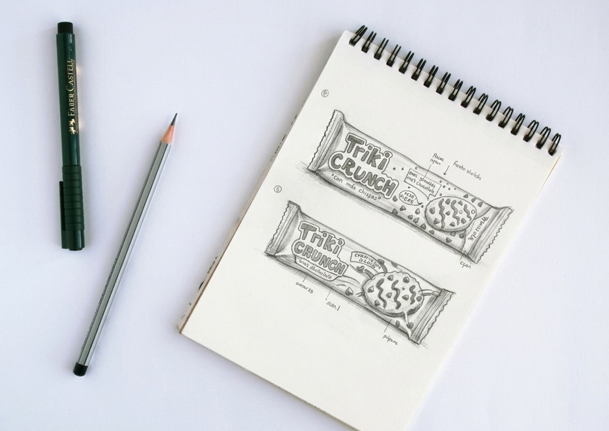 Imaginity, Bimbo, Marinela, Triki Crunch, Packaging Design, Cookies, Chocolate Chips