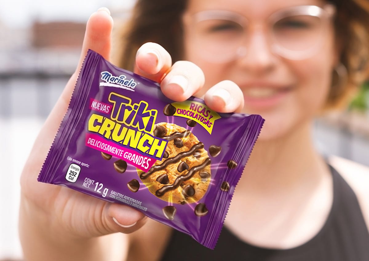 Imaginity, Bimbo, Marinela, Triki Crunch, Packaging Design, Chocolate Chips