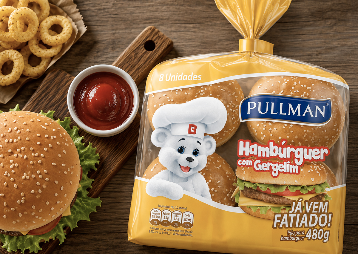 Imaginity, Bimbo, Pullman, Hamburguer, Packaging Design, Bread, Brazil