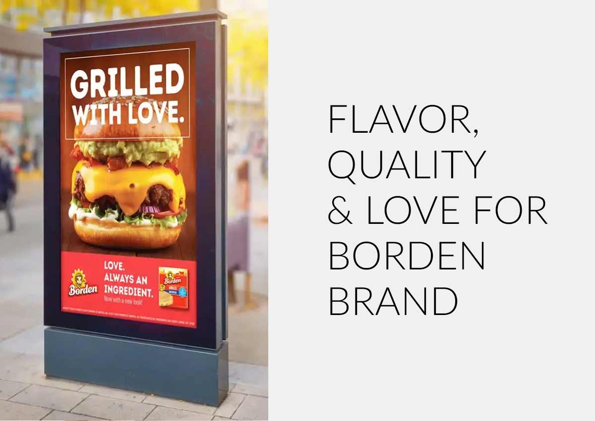 imaginity, borden, print ad, backlight