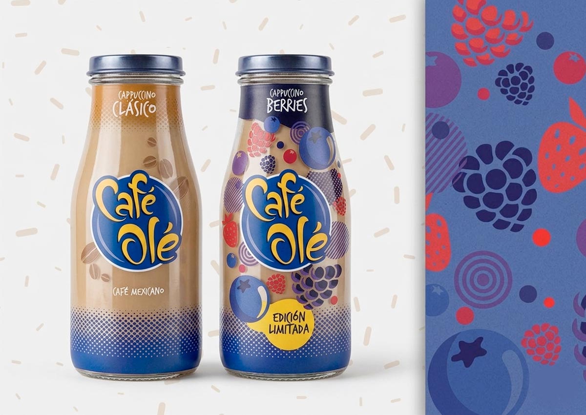 Imaginity, Cafe Ole, Special Editions, Packaging Design, Berries