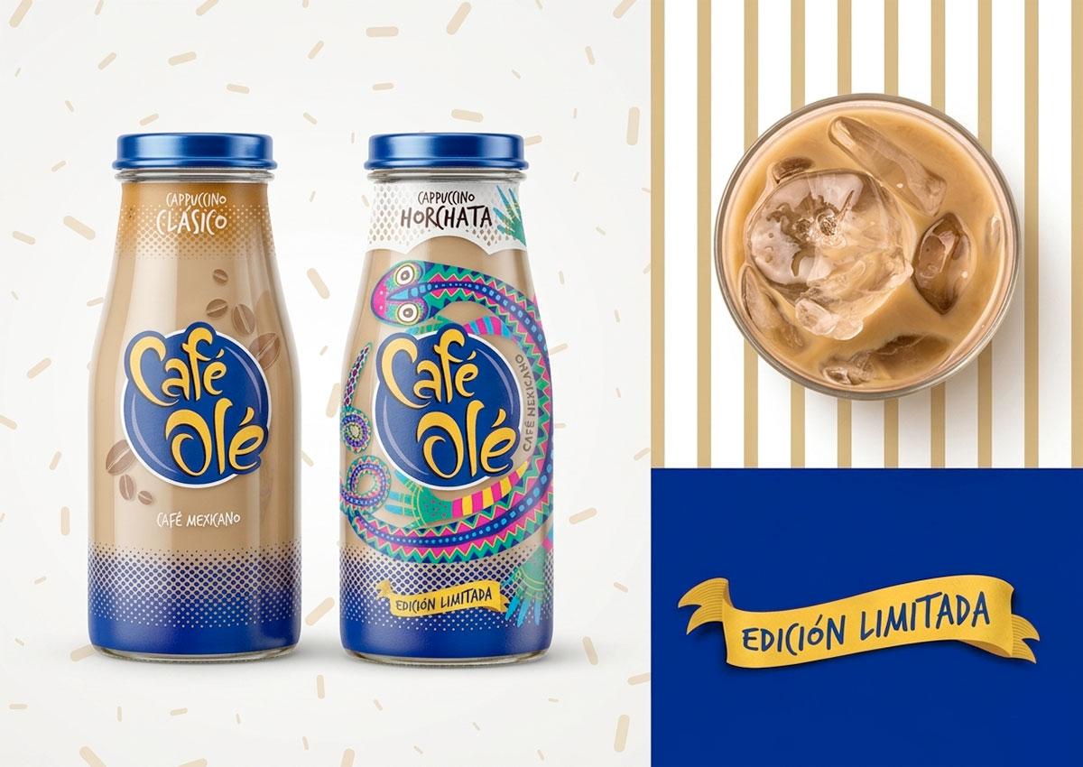 Imaginity, Cafe Ole, Special Editions, Packaging Design, Horchata