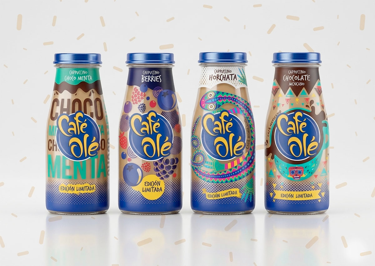 Imaginity, Cafe Ole, Special-Editions, Packaging Design, Ice Coffee
