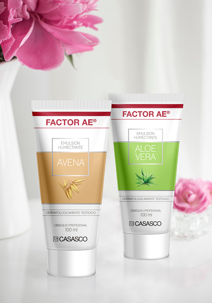 Imaginity, Casasco, Laboratory, Factor AE, Branding, Packaging, Design Body Care, Emulsion