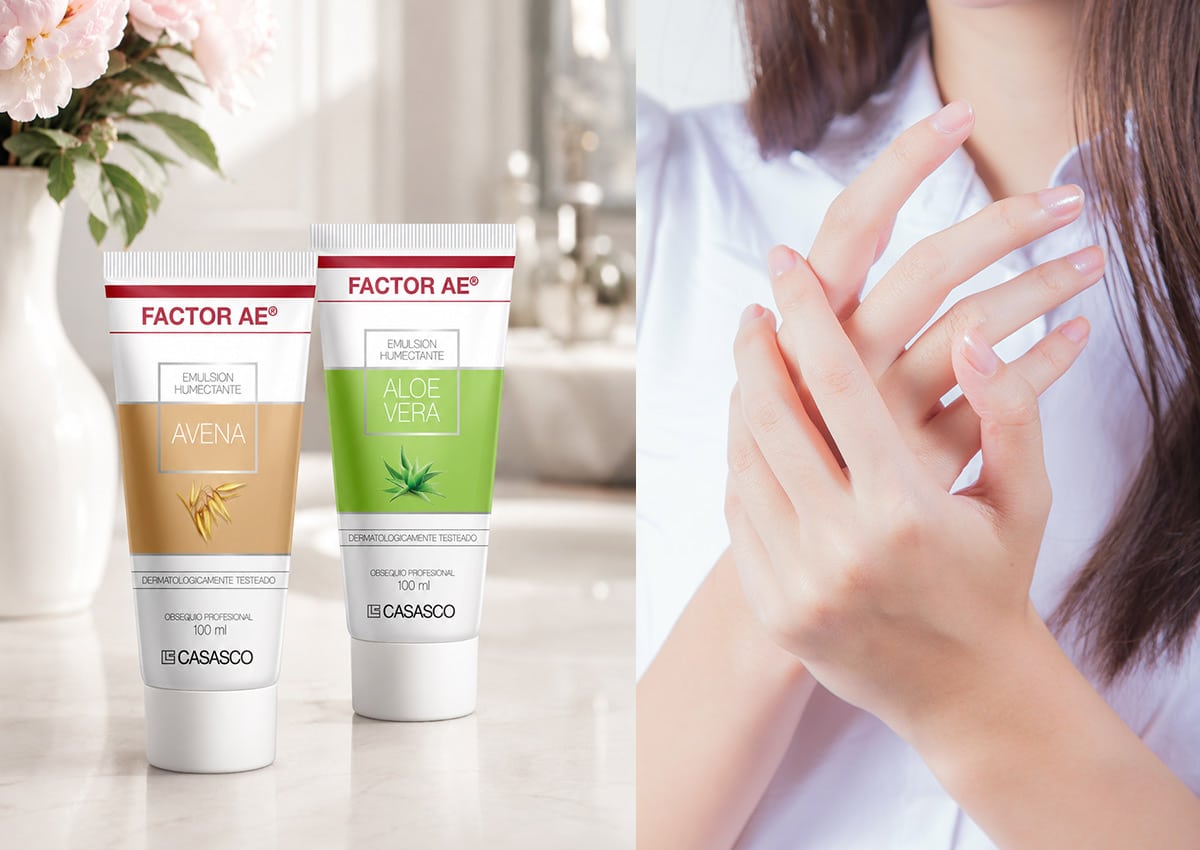 Imaginity, Casasco, Laboratory, Factor AE, Skin Care, Pack Design, Emulsions, Oat, Aloe Vera
