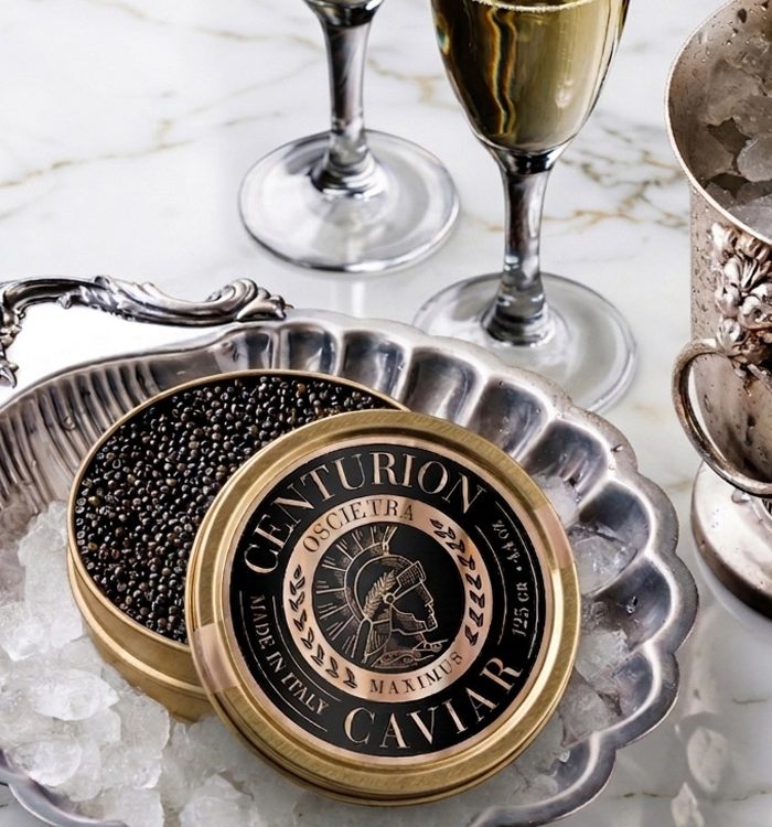 Imaginity, Centurion Caviar, Can, Packaging Design, Logo, Luxury Seafood