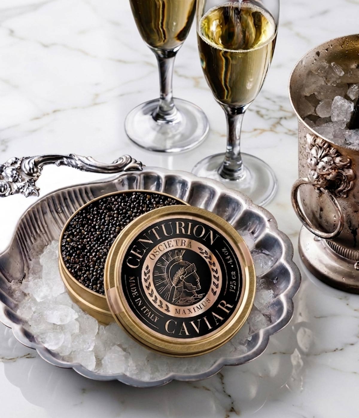 Imaginity, Centurion Caviar, Logo, Brand, Luxury, Pack Design, Premium Flavors