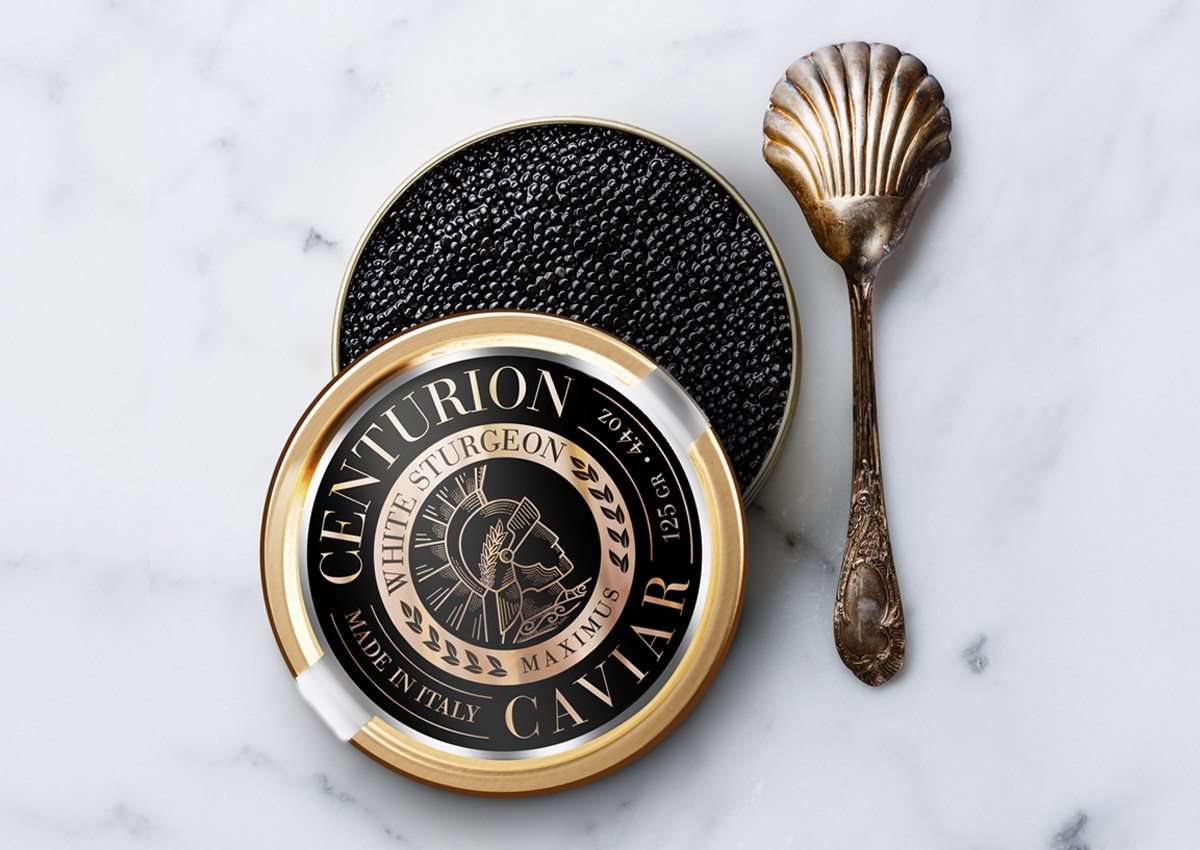 Imaginity, Centurion Caviar, Logo, Pack Design Premium