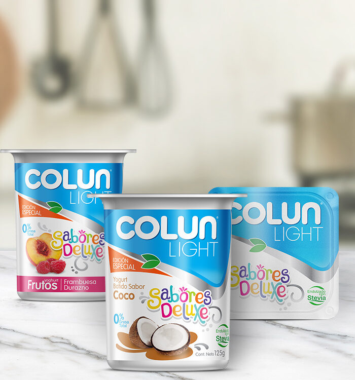 Imaginity, Colun, Light, Branding, Packaging Design, Brand Activation, Yogur, Sabores Deluxe