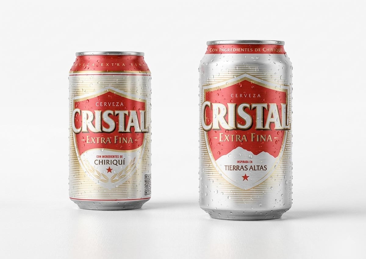 Imaginity, Cristal, Beer, Packaging Design, Can, Before and After