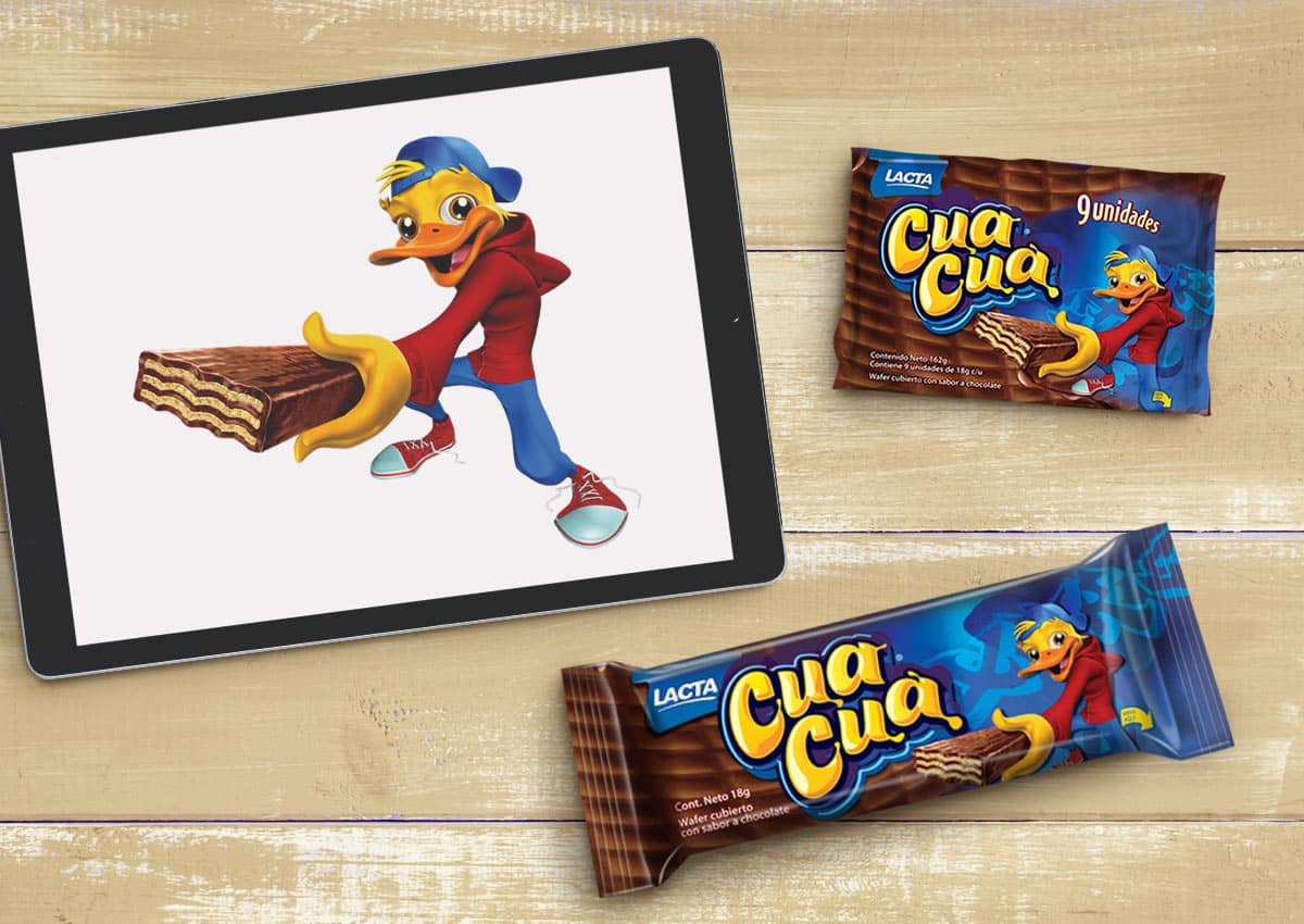 Imaginity, Cua Cua, Field, Perú, Kraft Foods, Chocolate Wafer, New Mascot Design, Color