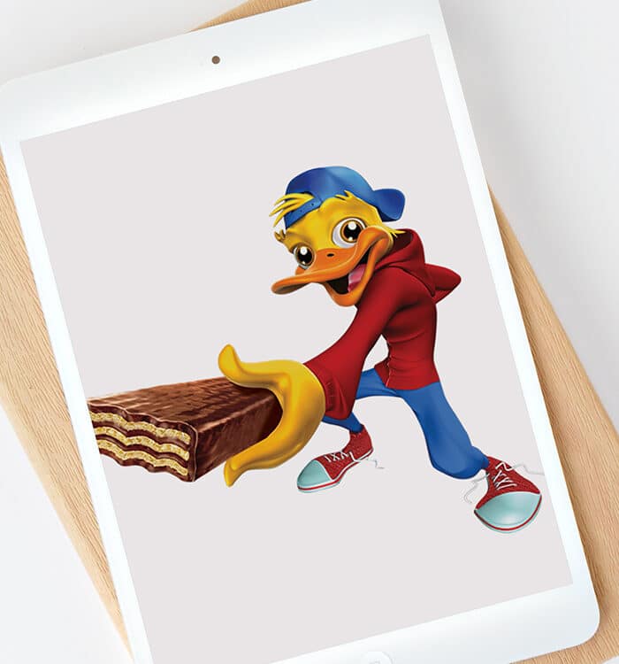 Imaginity, Cua Cua, Field, Traditional Chocolate Wafer, New Mascot Design, Perú