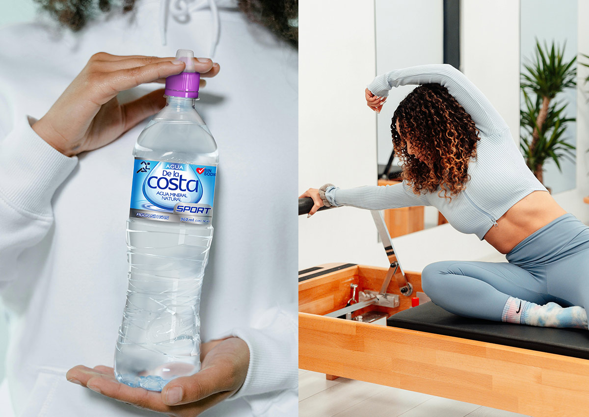 Imaginity, De La Costa, Branding, Packaging Design, Mineral Water, Label Sport, Bottle