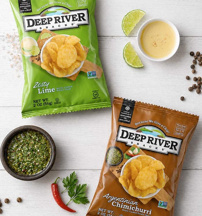 Imaginity, Deep River Snacks, Zesty Lime, Packaging Design, Flavored