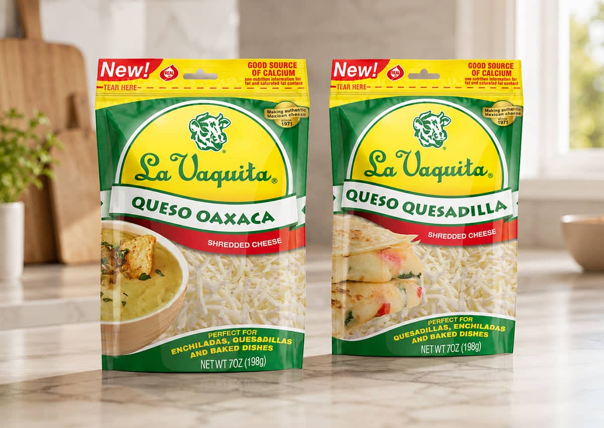 Imaginity, DFA, La Vaquita, Shreeded, Cheese, Packaging Design, México