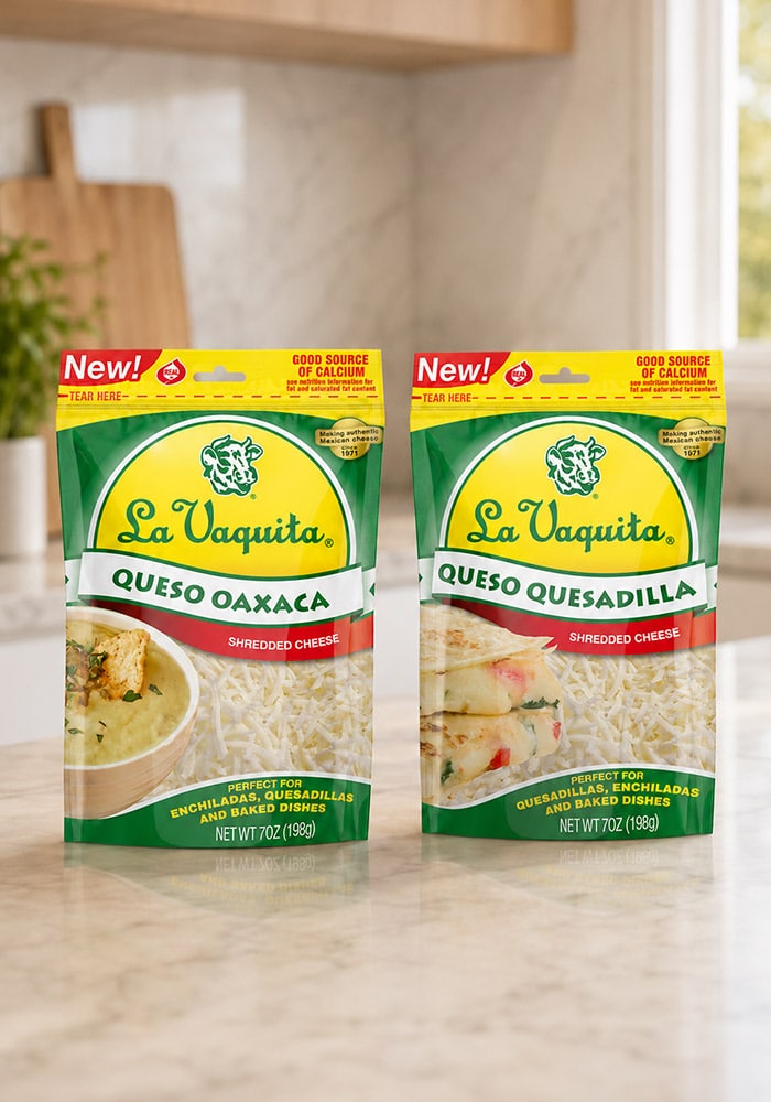 Imaginity, DFA, La Vaquita, Shreeded, Cheese, Packaging Design, México, USA
