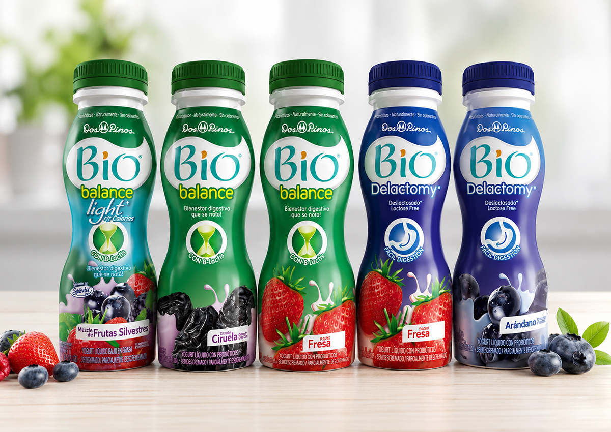 Imaginity, Dos Pinos, Bio, Branding, Packaging Design, Yogur, Balance, Light, Delactomy, Costa Rica