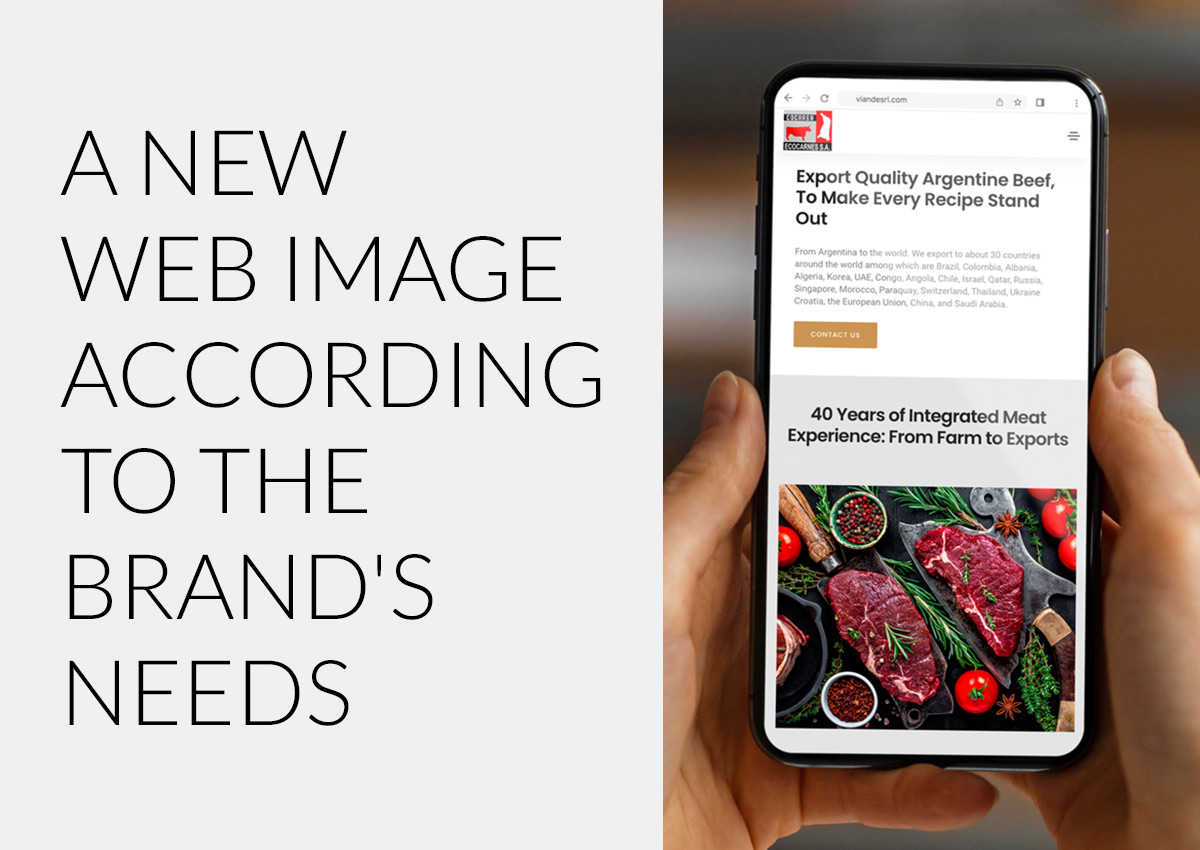 Imaginity, Ecocarnes, Viande, Meat, Premium, Web Design, Title