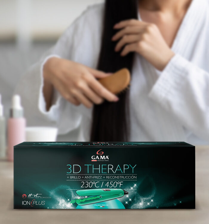 imaginity, gama italy therapy, diseño de packagingn, mujer caja